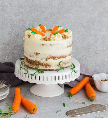 Gluten Free Carrot Cake - Moist + Healthy Carrot Cake Recipe | Paleo