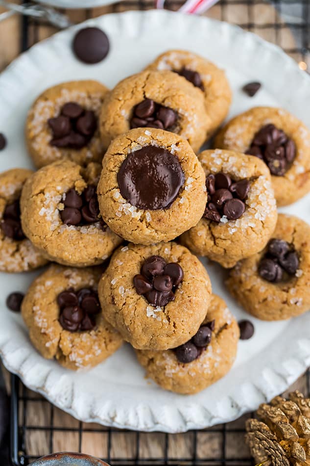 Vegan Peanut Butter Blossoms