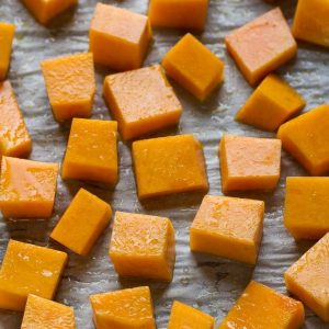 Roasted Butternut Squash Easy Side Dish Recipe Only 4 Ingredients