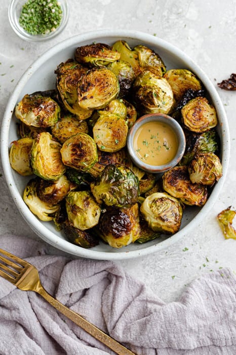 Miso Brussels Sprouts - Life Made Sweeter | Vegan | Keto