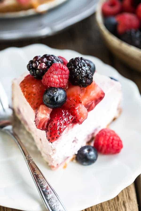 Mixed Berry Cheesecake makes the perfect dessert for any special occasion!!