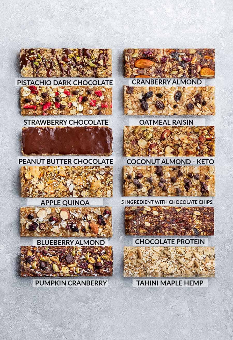 12 Healthy Homemade Granola Bars | Life Made Sweeter