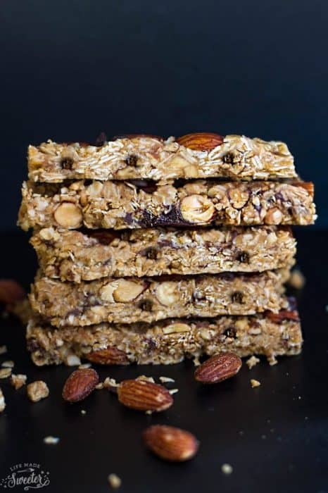 No Bake Granola Bars Recipe | Life Made Sweeter