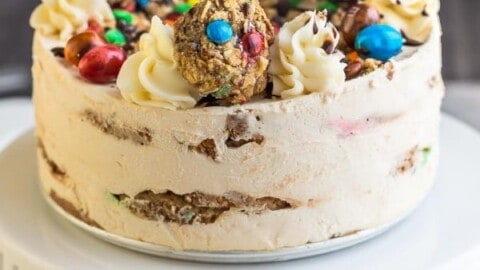 Giant Chocolate Chip Cookie Cake – Like Mother, Like Daughter