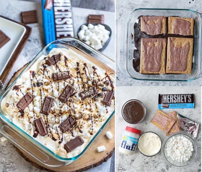 No Bake S'mores Icebox Cake makes the perfect cool treat..