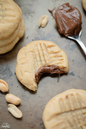 Nutella Stuffed Cookies make the perfect treat