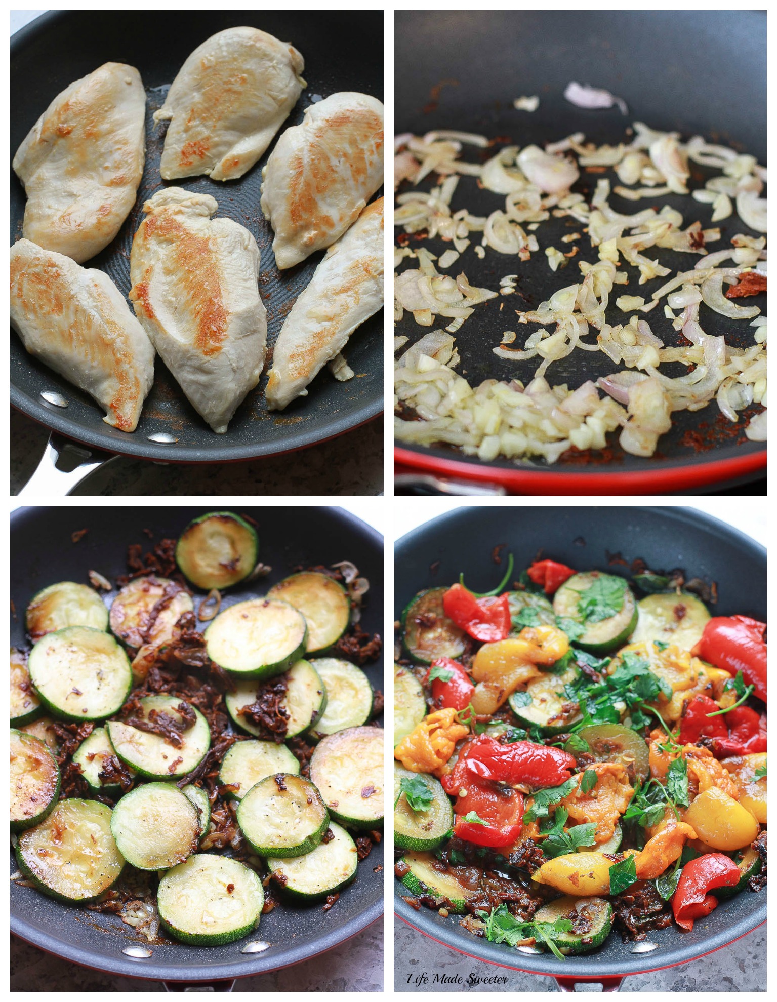 {One-Pan} Mediterranean Chicken Skillet