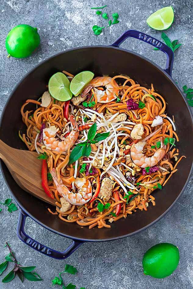 The Easiest Pad Thai - Pressure Luck Cooking