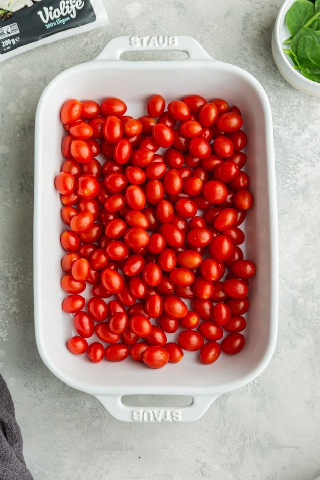 Cauliflower Recipe Baked Feta Gnocchi with Cherry Tomatoes