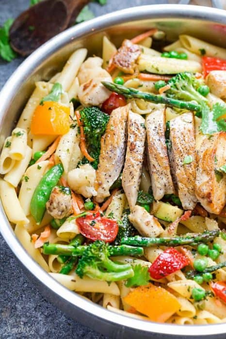 Easy Pasta Primavera Recipe | Quick Pasta Dinner Idea
