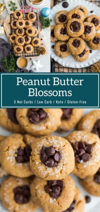 Peanut Butter Blossoms - Keto | Low Carb | Gluten-Free