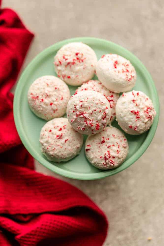 Peppermint Covered Oreos 