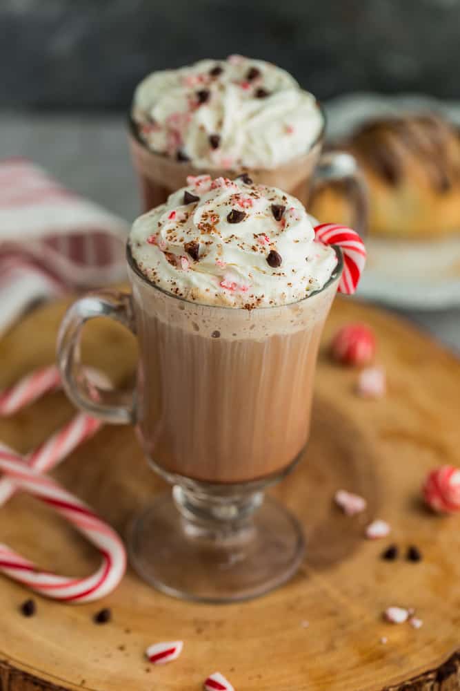Peppermint Latte makes the perfect easy and cozy drink for the holidays. Best of all, made with all the delicious flavors of peppermint, chocolate and espresso -your love about the infamous Starbucks drink, made at a fraction of the price and without leaving your home. 
