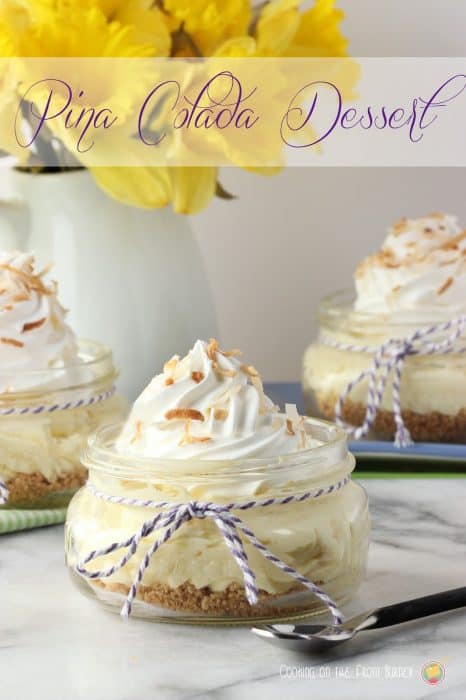 Pina Colada Dessert Cups