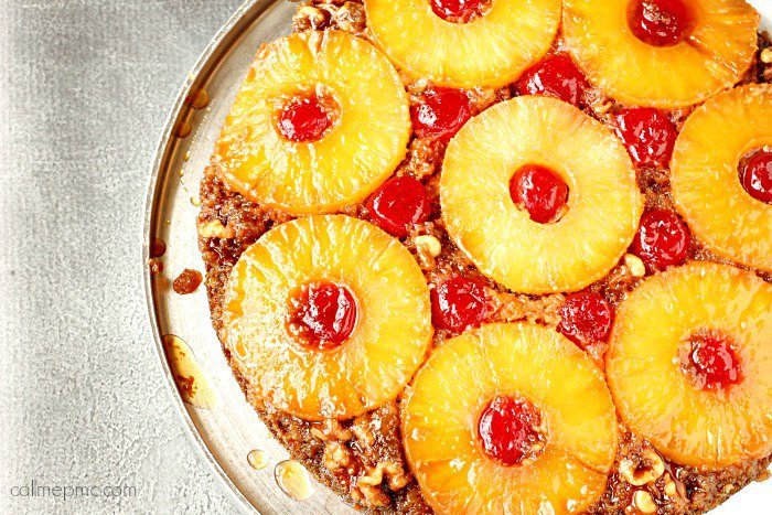 Pineapple Upside Down Carrot Cake