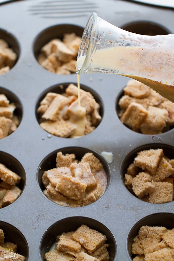 Pumpkin Nutella French Toast Muffin Cups French Toast Muffins Recipe