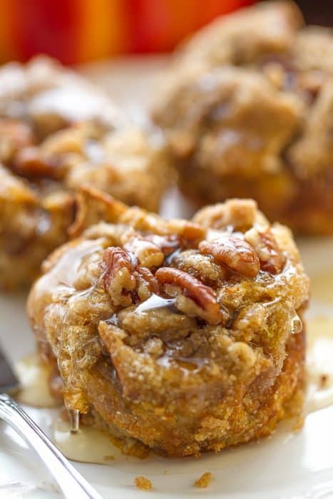 Pumpkin Streusel Nutella French Toast Cups make the perfect breakfast for special weekends.