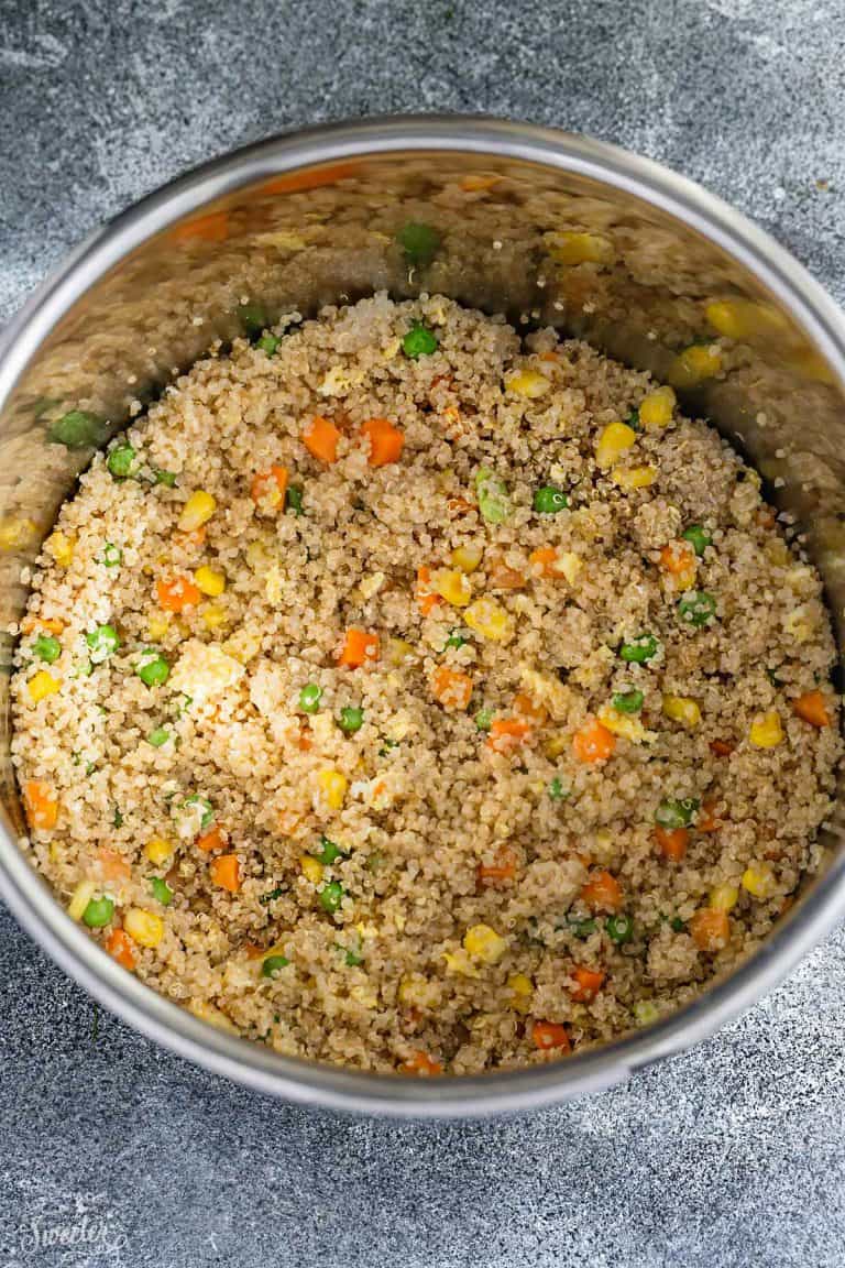 Instant Pot Quinoa Fried Rice Easy Weeknight Side Dish