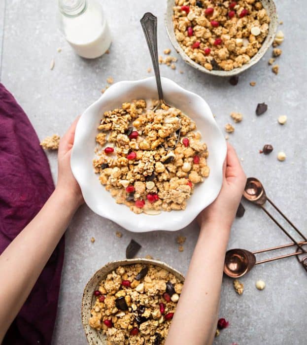 Raspberry Granola Life Made Sweeter