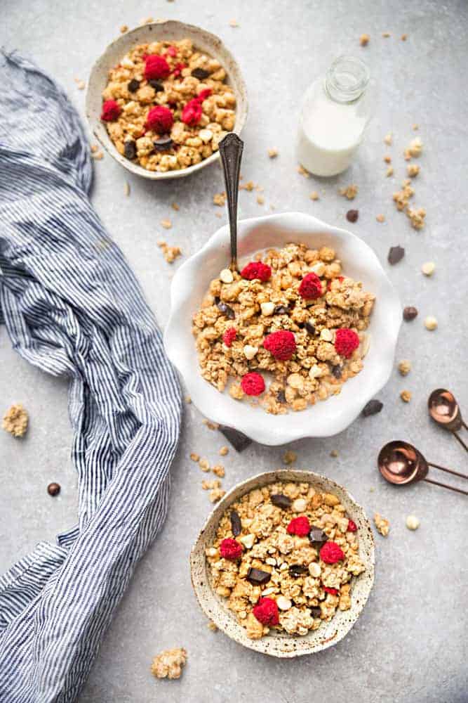 Raspberry Granola - Life Made Sweeter