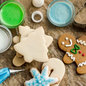 This recipe for Gingerbread Men cookies are a classic holiday favorite. They are perfectly spiced with cinnamon, ginger, molasses and bake up soft and chewy with slightly crisp edges.