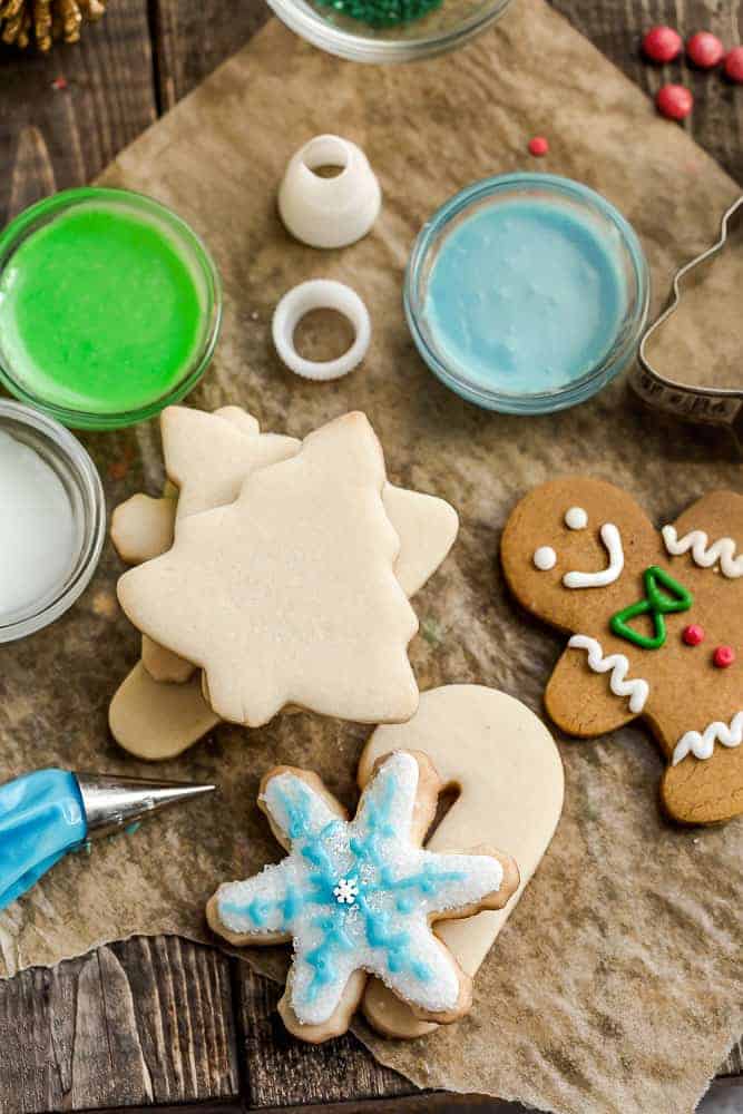 This recipe for Gingerbread Men cookies are a classic holiday favorite. They are perfectly spiced with cinnamon, ginger, molasses and bake up soft and chewy with slightly crisp edges.