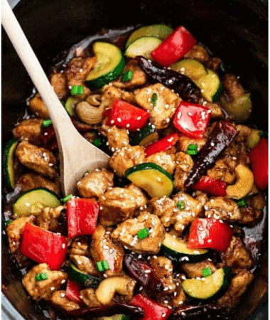 SLOW COOKER KUNG PAO