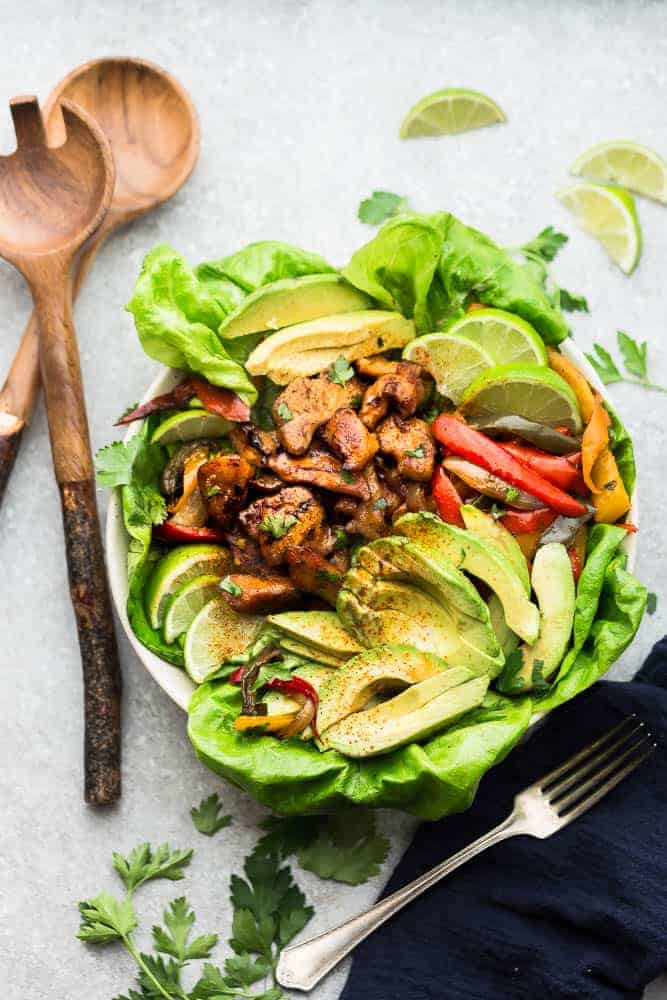 Tex Mex Chicken Salad Best Low Carb Keto Paleo Healthy