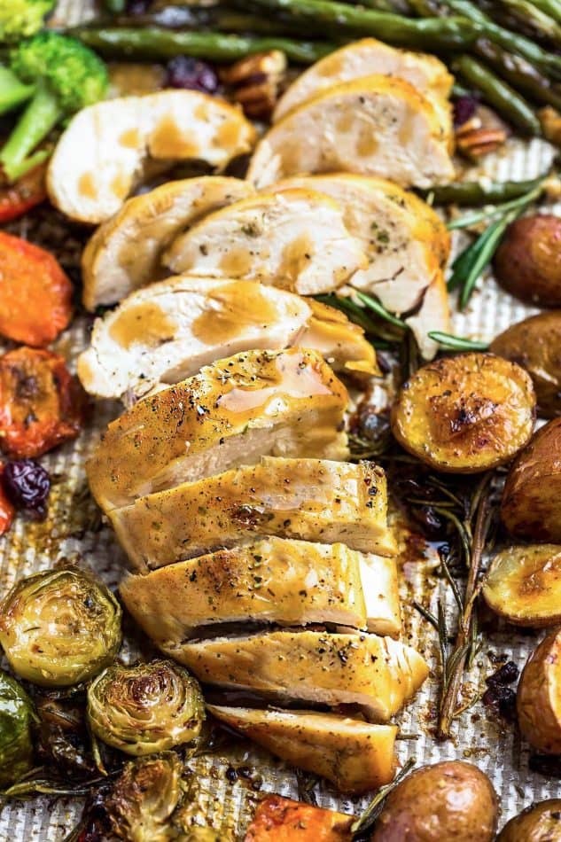 Sheet Pan Turkey Dinner | Healthy & Easy One Pan Meal