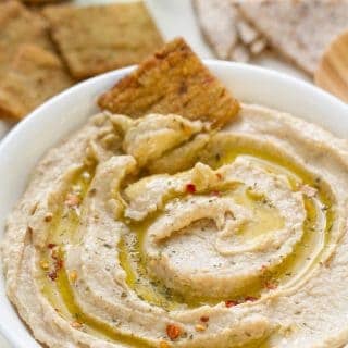 Homemade Hummus Recipe | Quick + Easy with NO Tahini