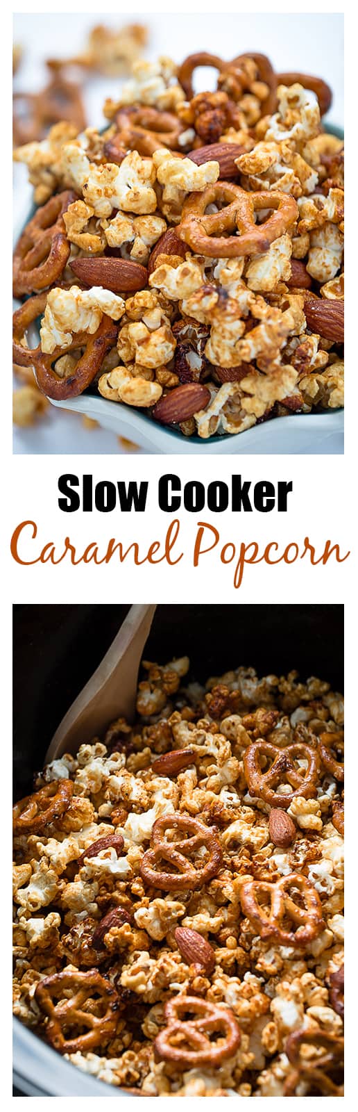 Slow Cooker Caramel Popcorn
