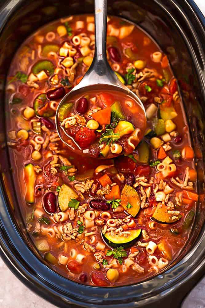 Olive Garden Pasta Fagioli - The Slow Roasted italian