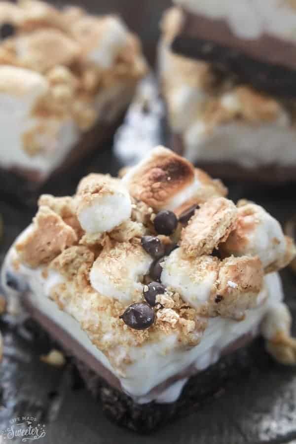 S'mores Ice Cream Bars make the perfect easy frozen treat!