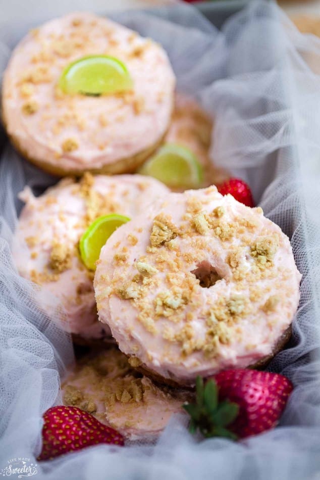 Strawberry Margarita Oreo Donuts make the perfect celebratory treat