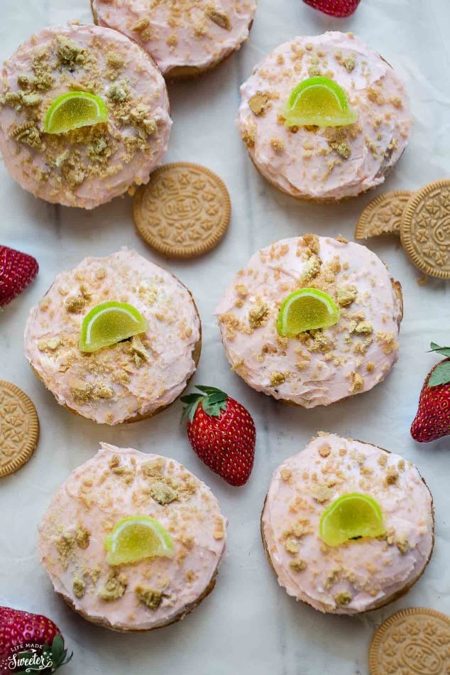 Strawberry Margarita Oreo Donuts make the perfect treat for any special occassion