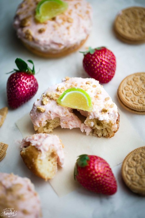 Strawberry Margarita Oreo Donuts make the perfect treat for celebrating any occasion