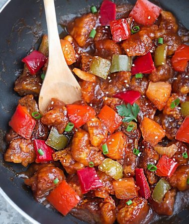 Sweet and Sour Pork makes the perfect easy weeknight meal. Best of all, this authentic dish is so much better than the restaurant takeout!