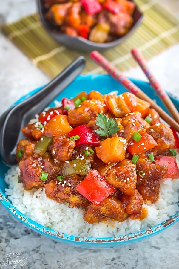 Sweet and Sour Pork makes the perfect easy weeknight meal. Best of all, this authentic dish is so much better than the restaurant takeout!