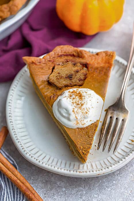 Keto Pumpkin Pie - The BEST Low Carb Paleo Pie