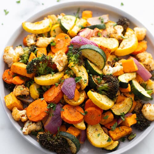 Easy Air Fryer Roasted Vegetables | Life Made Sweeter