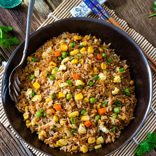 Easy Fried Rice - Life Made Sweeter | Egg Fried Rice Recipe