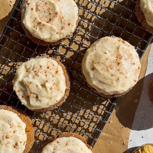 Frosted Gingerbread Cookies Life Made Sweeter
