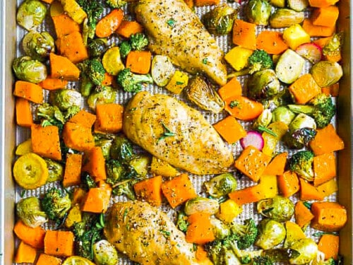 Fall Harvest Sheet Pan Dinner