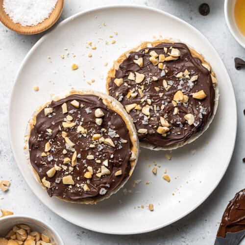 Chocolate Rice Cake Life Made Sweeter