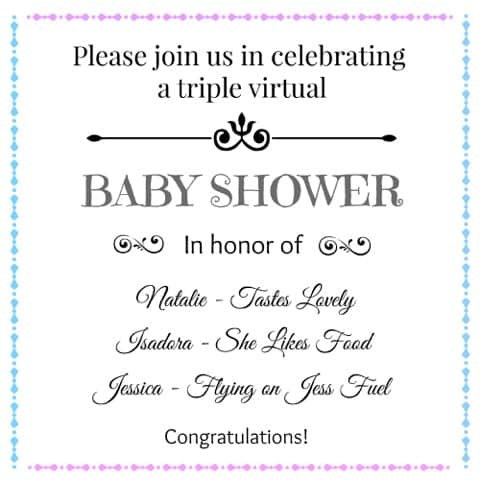Triple Baby Shower