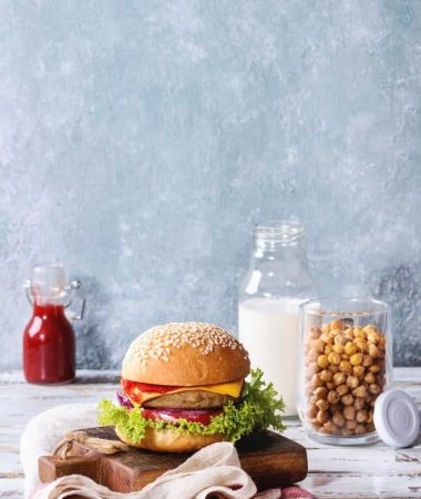 Turkey and Chickpea Burger