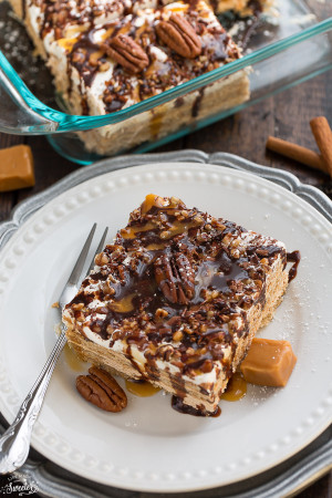 Pumpkin Icebox Cake | Easy No Bake Dessert Recipe