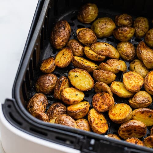 Crispy Air Fryer Roasted Potatoes - Life Made Sweeter | Vegan | Whole30