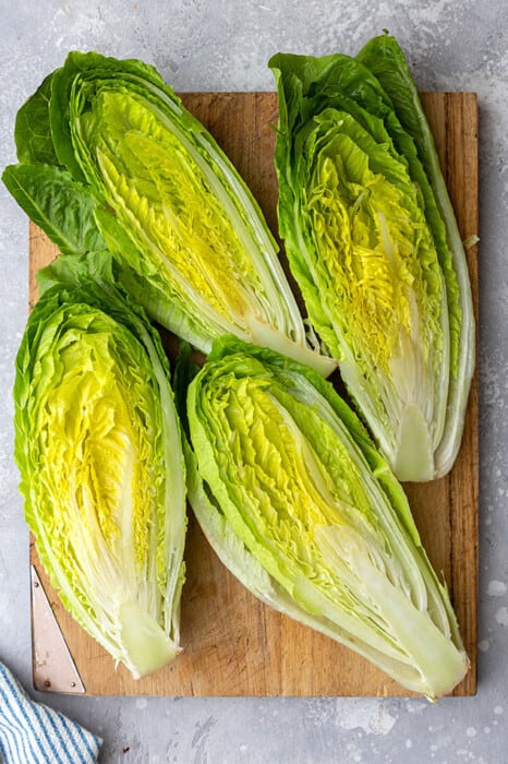 Grilled Romaine Salad - Life Made Sweeter