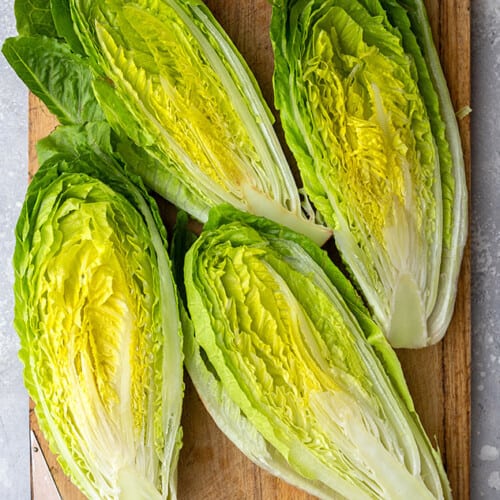 Grilled Romaine Salad - Life Made Sweeter